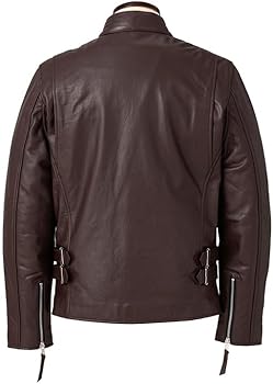 Amazon | [Liugoo Leathers] 本革 USタイプ シングルライダース